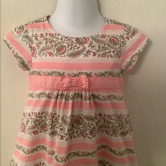 baby Gap floral cap sleeved dress. Size 12-18M. - Picture 3 of 5